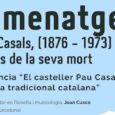 Conferència “El casteller Pau Casals i la música tradicional catalana”, a càrrec de Joan Cuscó, doctor en filosofia i musicologia.