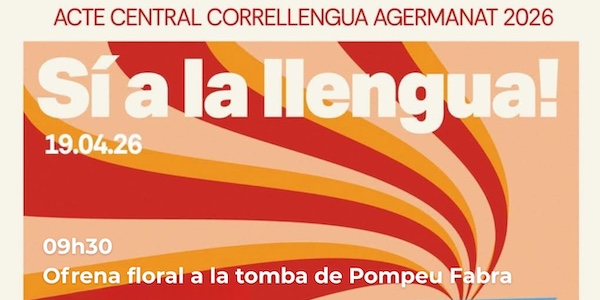 Inici del Correllengua: 19 d’abril 2026 a Prada